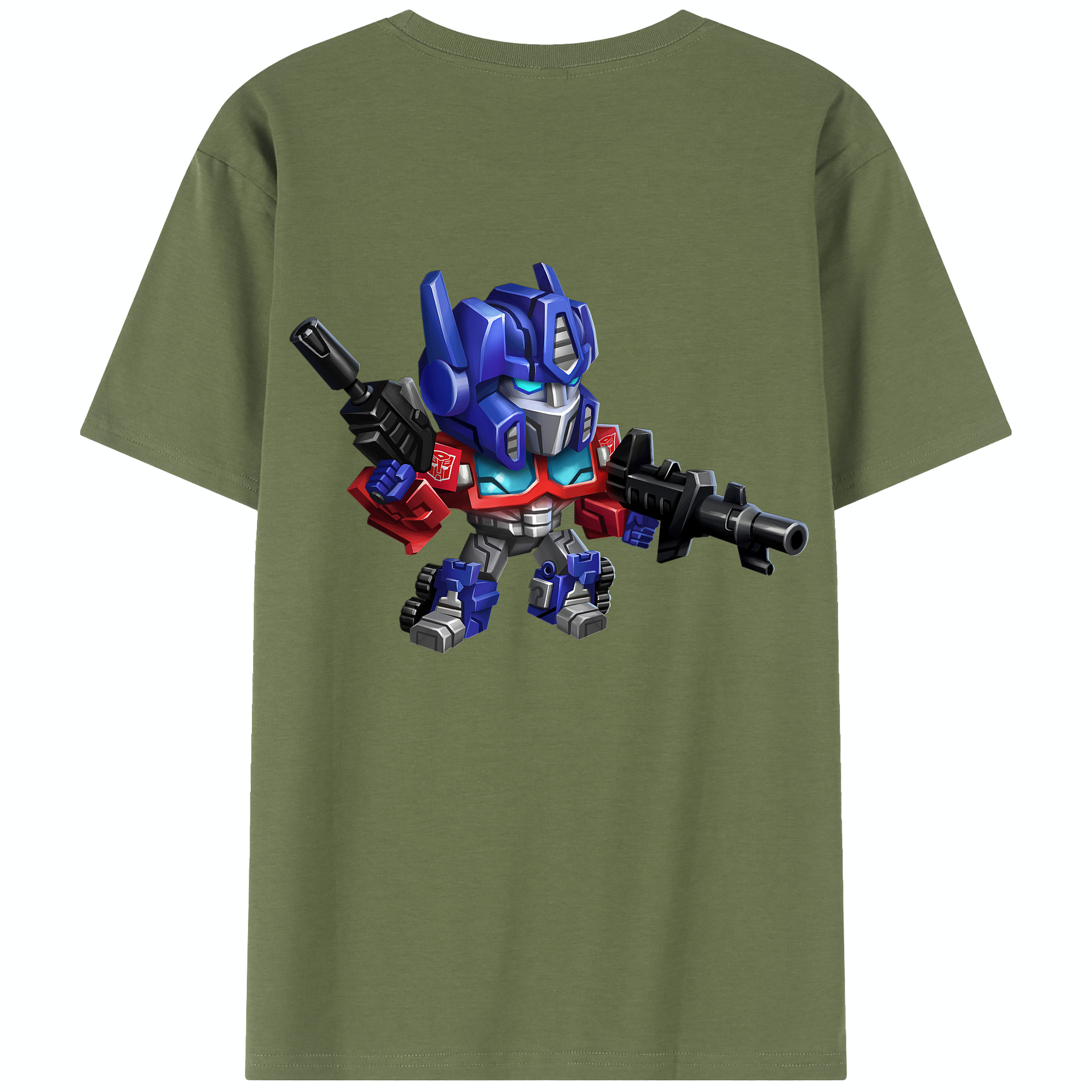 （画像用）  綿100％半袖Tシャツ（背面プリント）